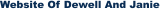 Website Of Dewell And Janie